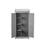 Outdoor Lockers  Metal Tops, Garden Storage Sheds, Outdoor Wood High Canopy For Patio Patio Terraces New Era Fashion LLc
