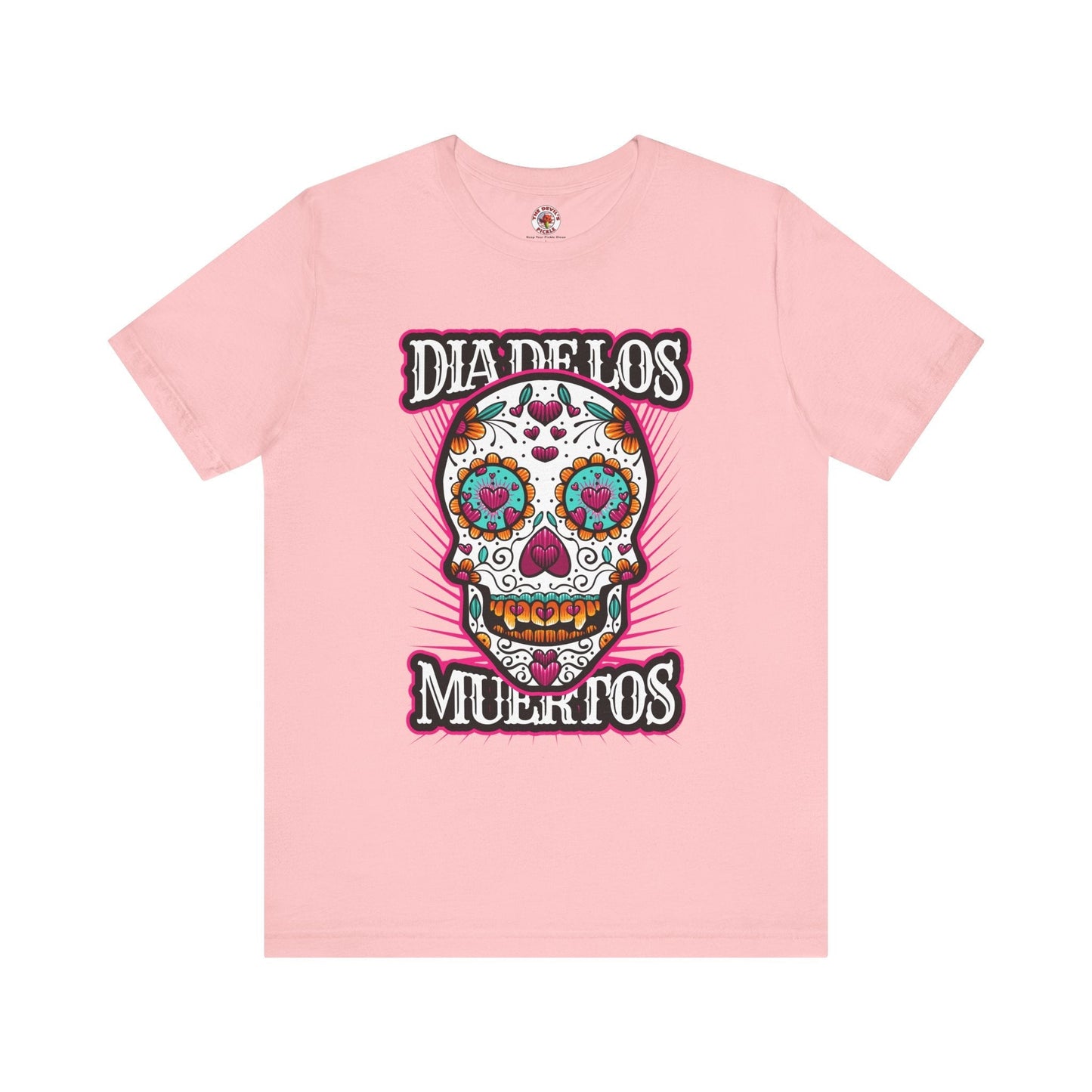 Dia De Los Muertos Skull T-Shirt The Devil's Pickle