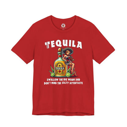 Tequila Swallow The Big Worm T-Shirt The Devil's Pickle