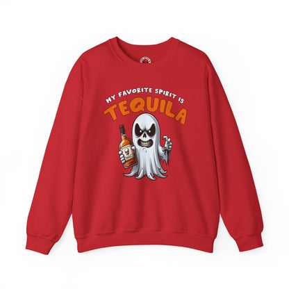 My Favorite Spirit Is Tequila Crewneck Sweatshirt The Devil's Pickle