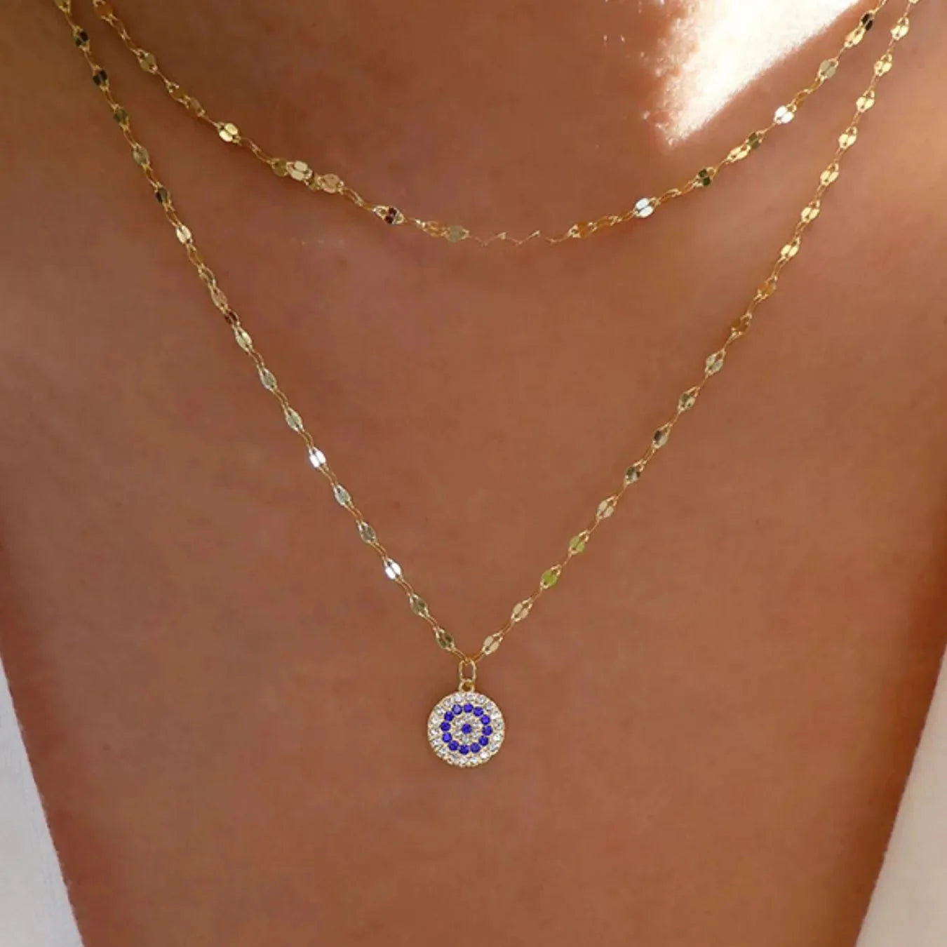 Halochant Necklace Ivory Embers