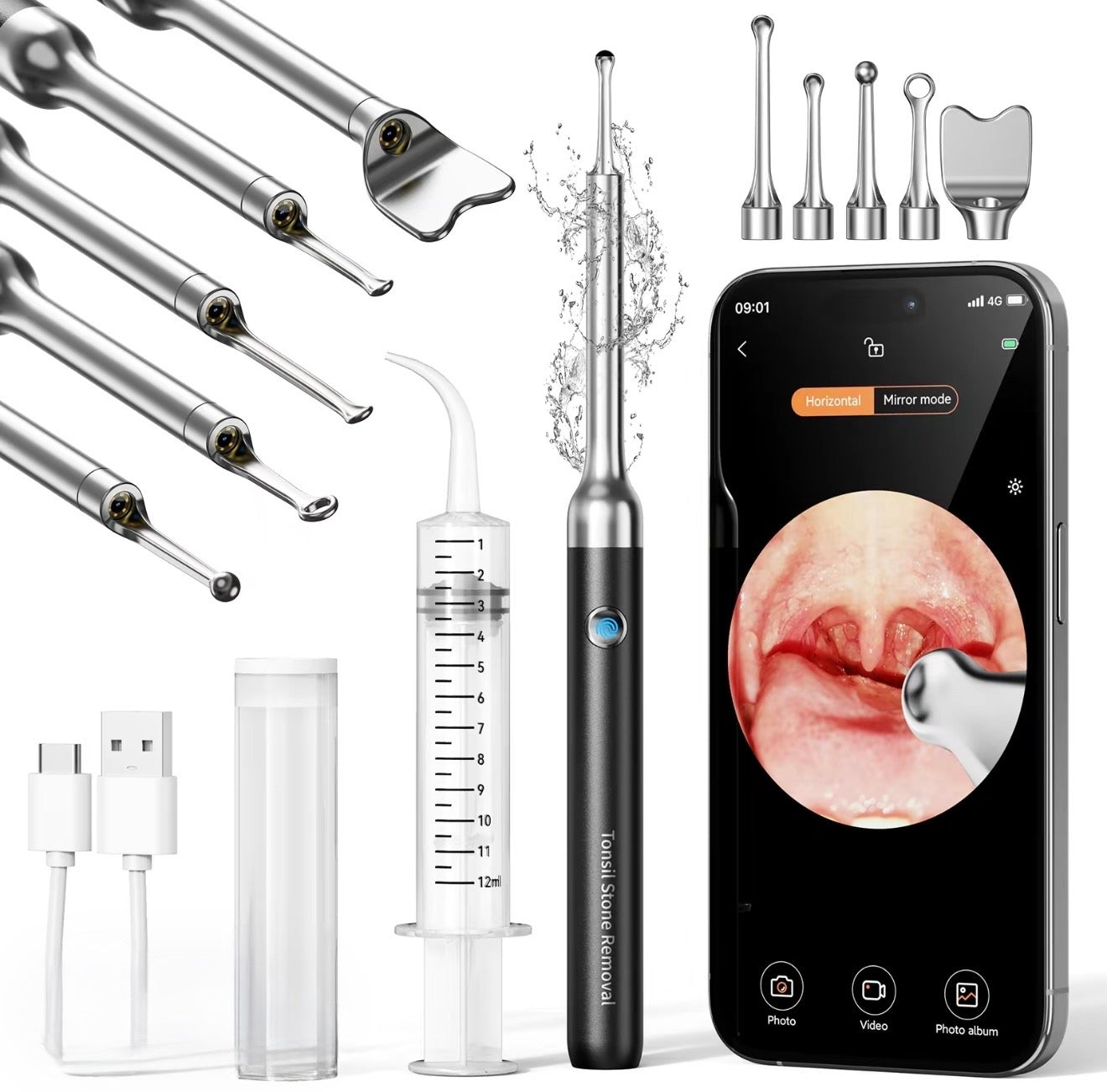 TonsilCam Ultra Clean Kit
