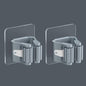 2/4PCS Home Storage Rack Bathroom Suction Hanging Pipe Traceless Hooks Wall Mounted Mop Organizer Holder Waterproof Broom Hanger Storage Rack Bathroom Suction Hanging Pipe Traceless Hooks Wall Mounted Mop Organizer Holder Stevvex