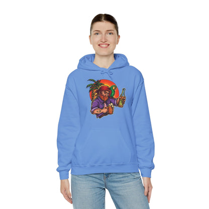 Sunset Pirate Beer Hooded Sweatshirt The Devil's Pickle
