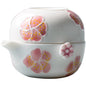 Sakura Kuaike Cup Portable Travel Kung Fu Tea Set One Pot One Cup Ceramic Tea Set Single Tea Maker Female