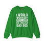 I Would Workout But I Like This Dad Bod Crewneck Sweatshirt The Devil's Pickle