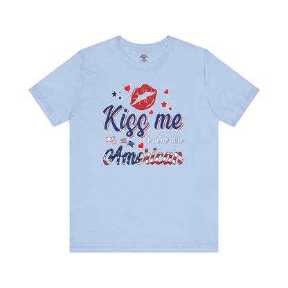 Kiss Me I Am An American T-Shirt The Devil's Pickle