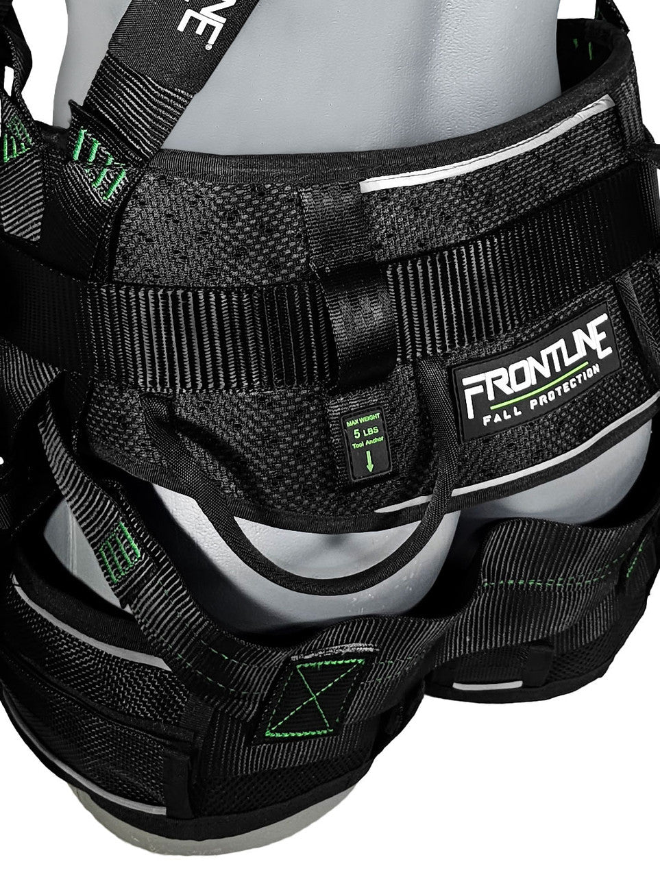 Frontline 250CTB Elite Construction Harness Aluminum Hardware and Suspension Trauma Straps S VM Hardware