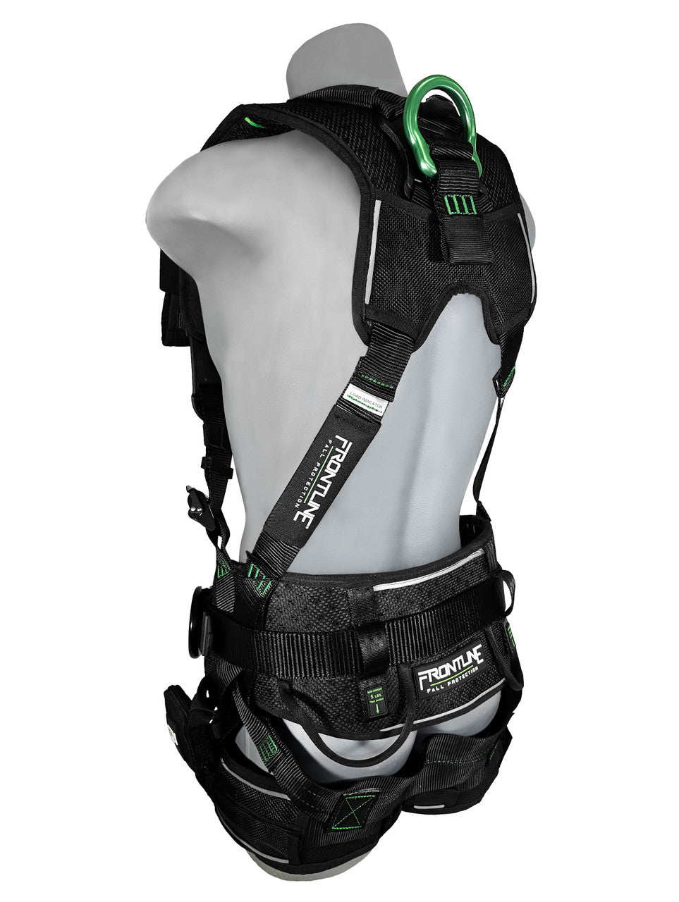 Frontline 250CTB Elite Construction Harness Aluminum Hardware and Suspension Trauma Straps XL/2XL VM Hardware