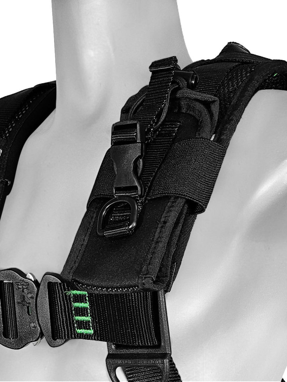 Frontline 250VTB Elite Vest Style Harness with Aluminum Hardware and Suspension Trauma Straps M/L VM Hardware