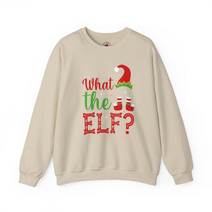 What The Elf Crewneck Sweatshirt The Devil's Pickle