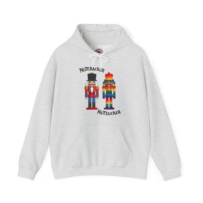 Nutcracker or Nutsucker Hooded Sweatshirt The Devil's Pickle