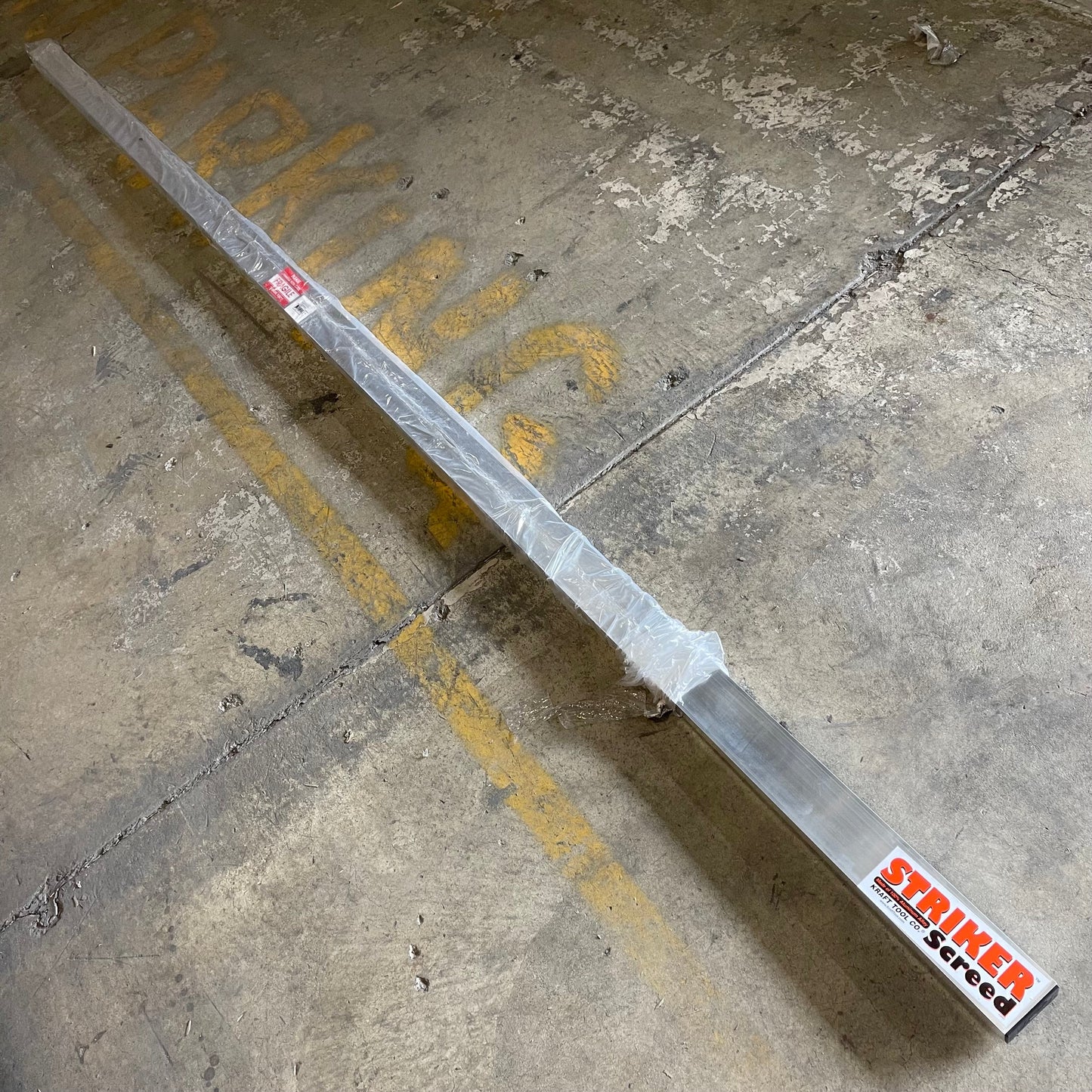 KRAFT TOOL CO. Striker Screed 168”x3-1/2”x1-1/2” ALUMINUM CC612AL PayWut