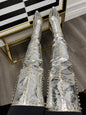 Explosive Sexy Gold-studded Stiletto-pointed Fashion Boots See size chart under “more details” The Fashion Celestial