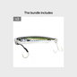 B&U Metal Cast Jig - 3D Printed Spoon Casting Jigging for Saltwater Fishing - 30G/40G/60G Artificial Bait Tackle with Enhanced Durability and Realistic Design NovaCart