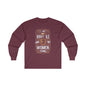 I Like My Whiskey Old and My Women Young Long Sleeve Tee The Devil's Pickle