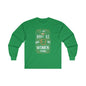 I Like My Whiskey Old and My Women Young Long Sleeve Tee The Devil's Pickle