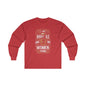 I Like My Whiskey Old and My Women Young Long Sleeve Tee The Devil's Pickle