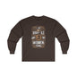 I Like My Whiskey Old and My Women Young Long Sleeve Tee The Devil's Pickle