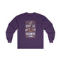I Like My Whiskey Old and My Women Young Long Sleeve Tee The Devil's Pickle