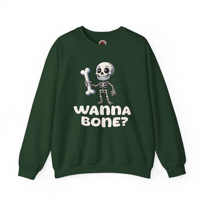 Wanna Bone Crewneck Sweatshirt The Devil's Pickle