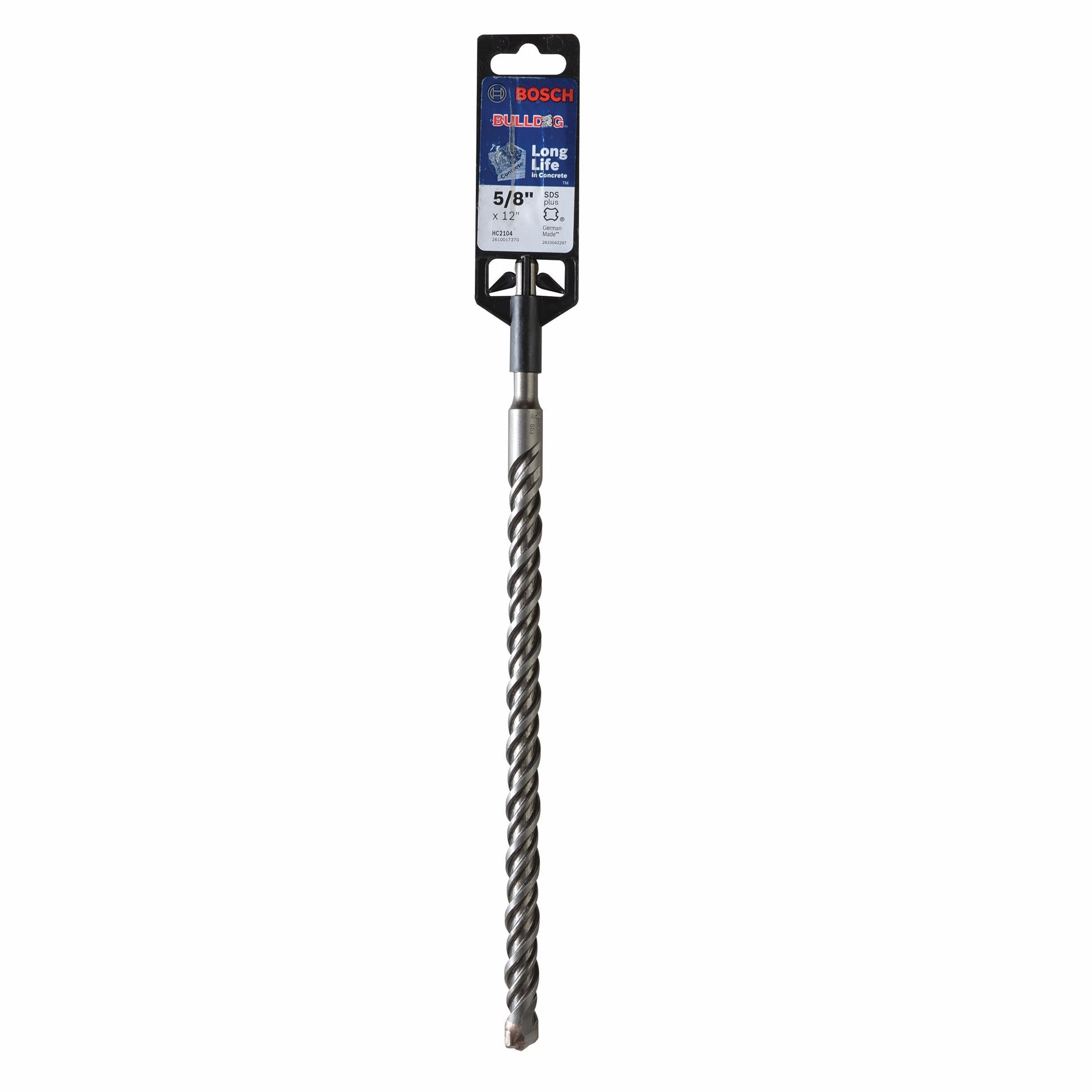 BOSCH HC2104 5/8 In. x 12 In. SDS-plus® Bulldog™ Rotary Hammer Bit VM Hardware