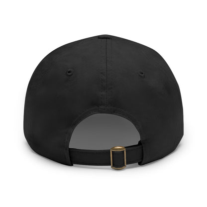 Hat with Leather Patch (Round) Grayceful LLC