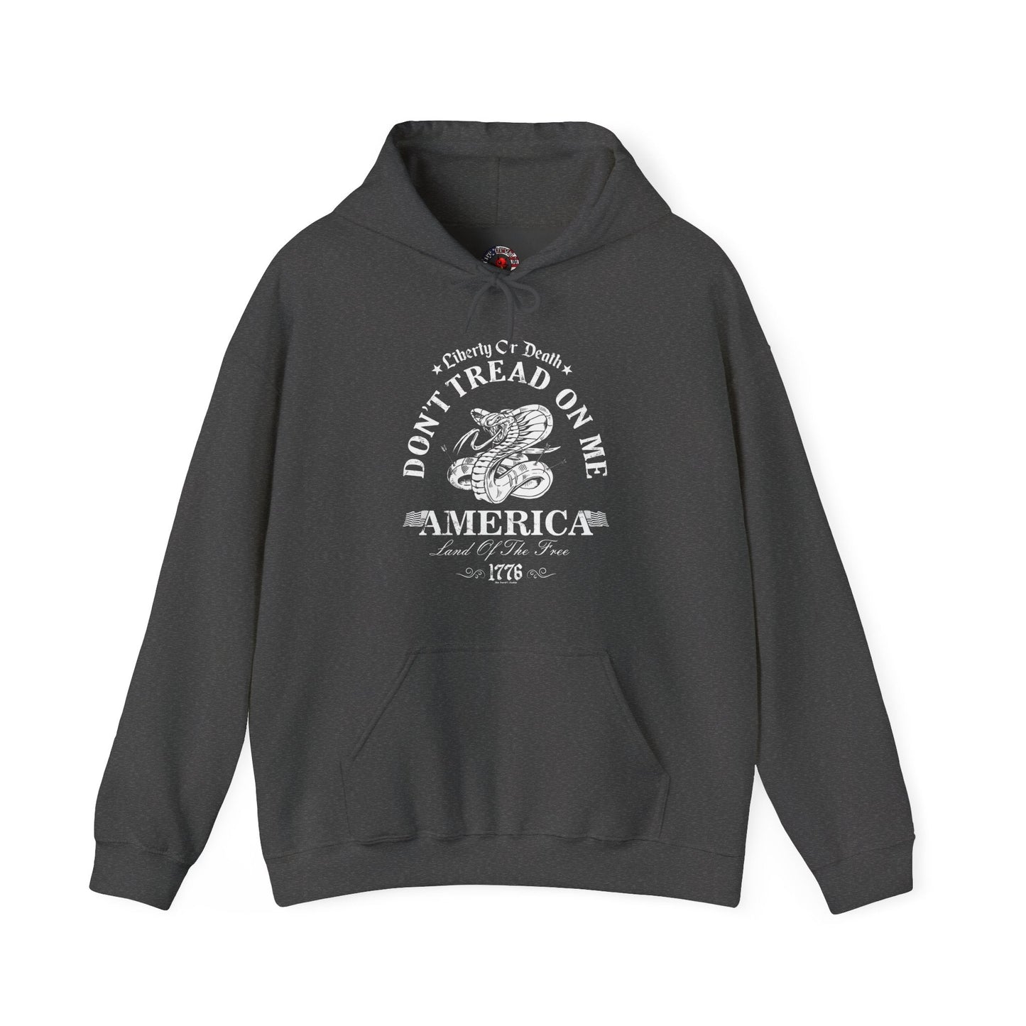 Don't Tread on Me Hooded Sweatshirt The Devil's Pickle