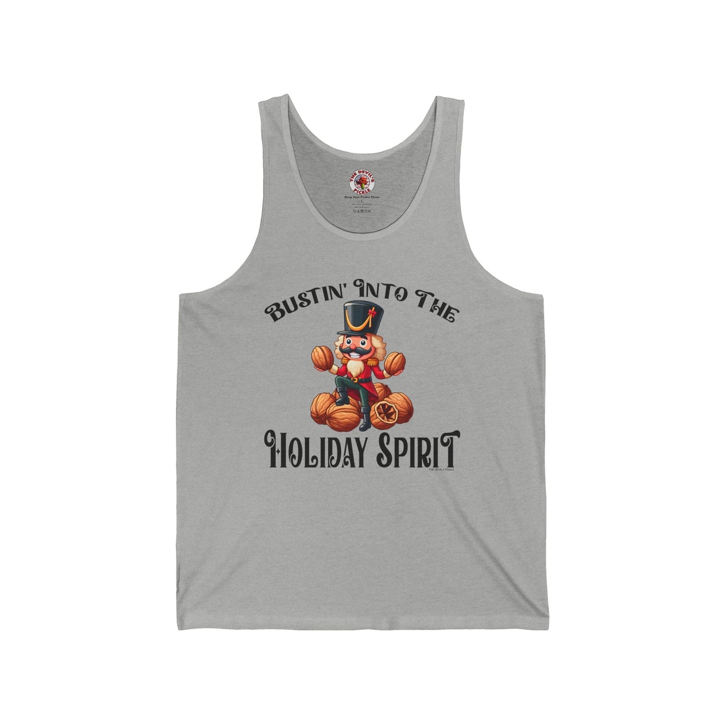 Bustin' Into The Holiday Spirit Tank Top The Devil's Pickle