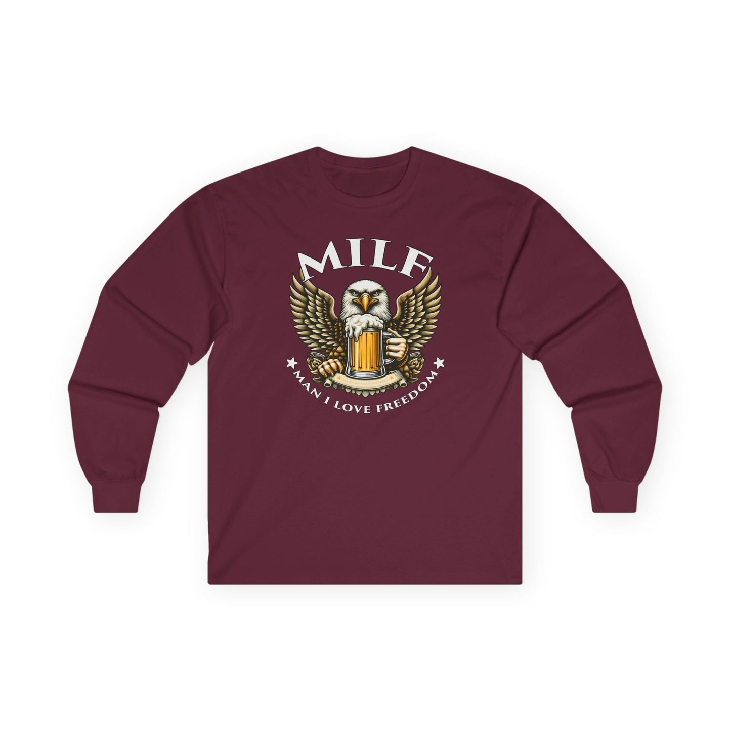 Man I Love Freedom Long Sleeve Tee The Devil's Pickle