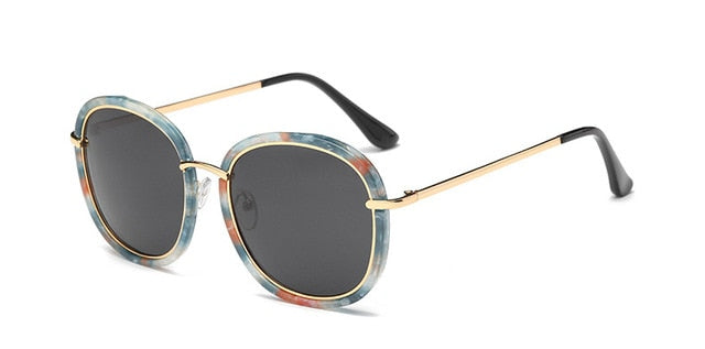 Square Polarized Sunglasses Women Brand Designer FitiqueFit