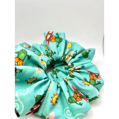 Surfing Frog Summer Scrunchie Enchanted Scrunch