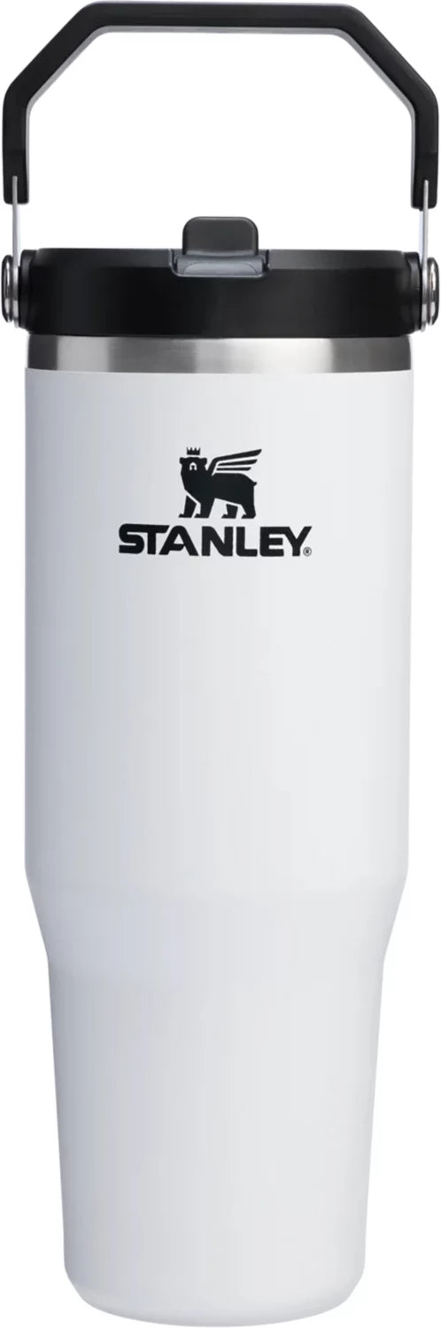 Stanley The IceFlow Flip Straw 2.0 Tumbler - Chalk Denim Exchange