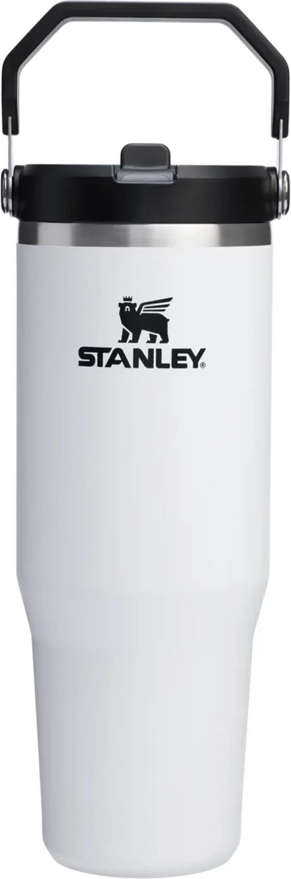 Stanley The IceFlow Flip Straw 2.0 Tumbler - Chalk Denim Exchange