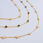 Petite Colored Clover Necklace Shop Style & More | Fresh Looks, Everyday Deals & Free Shipping