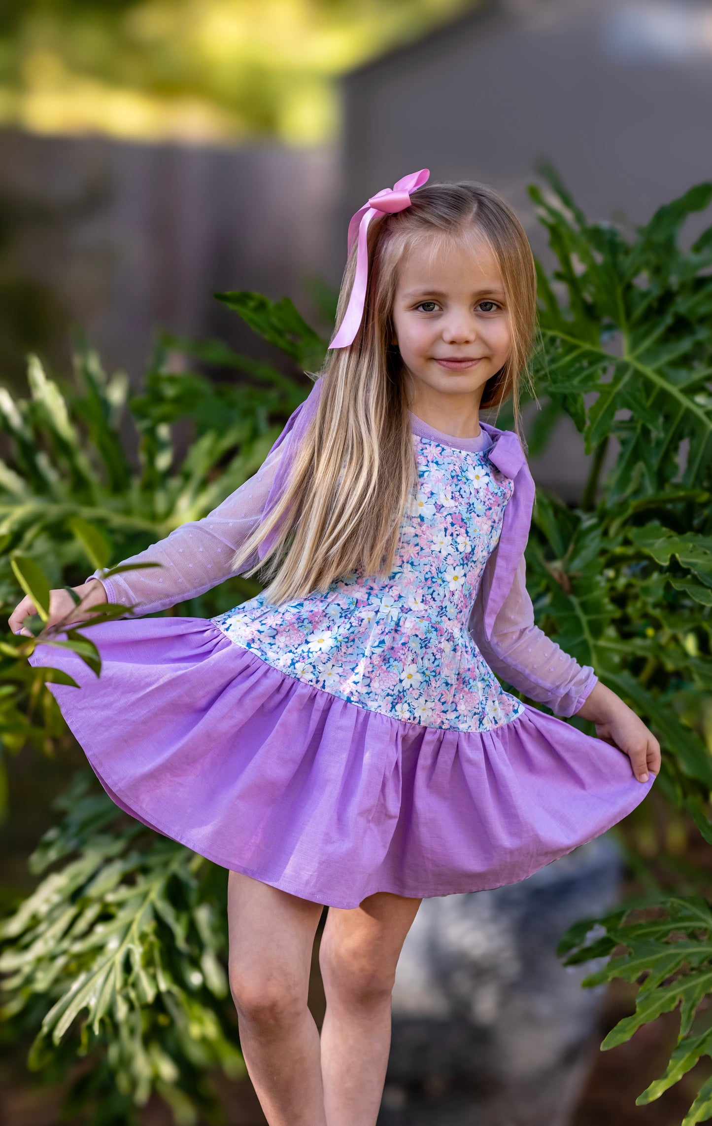 Lila Dress Set | Preppy Floral - Thankful Tuesday Special! Always In Bloom Clothing Co