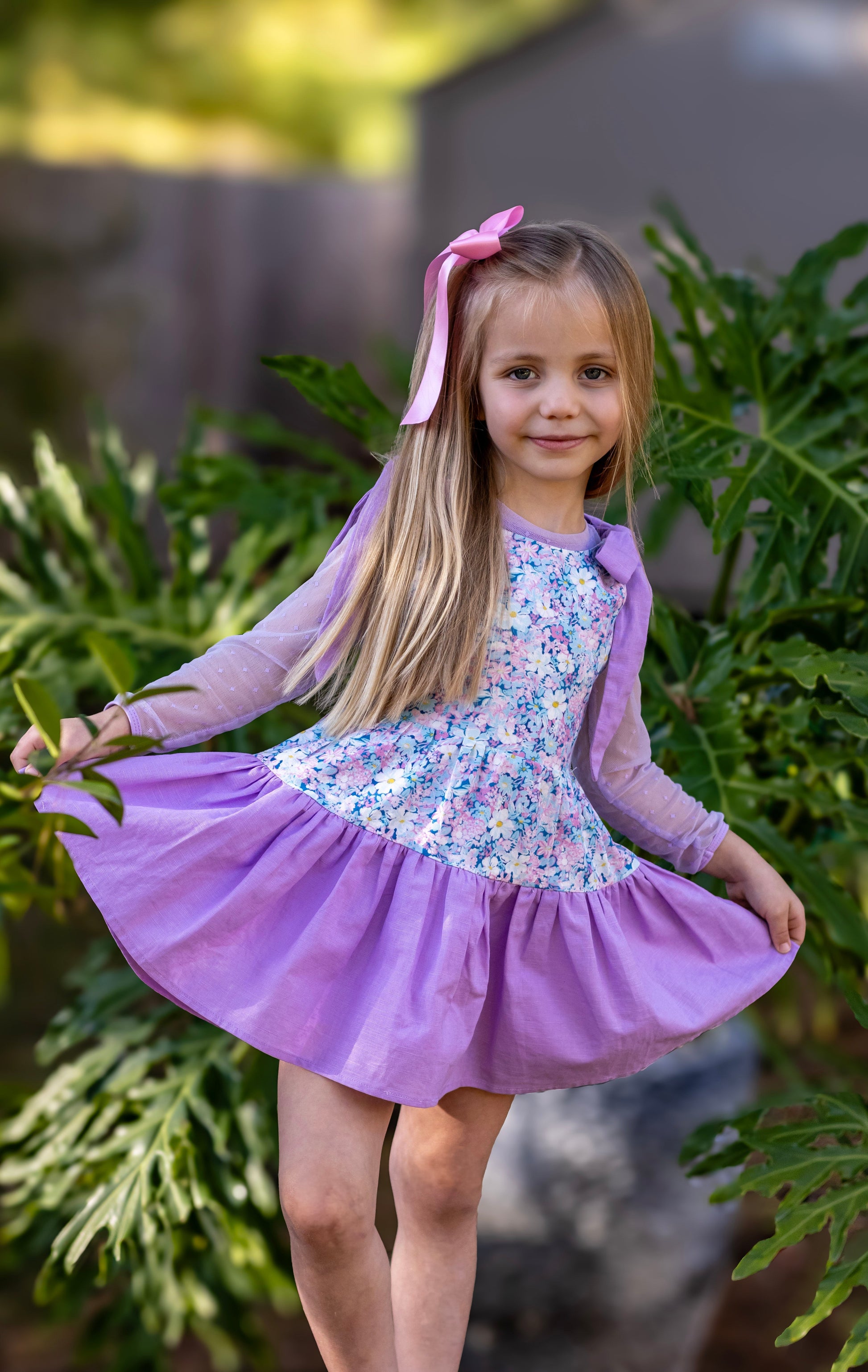Lila Dress Set | Preppy Floral - Thankful Tuesday Special! Always In Bloom Clothing Co