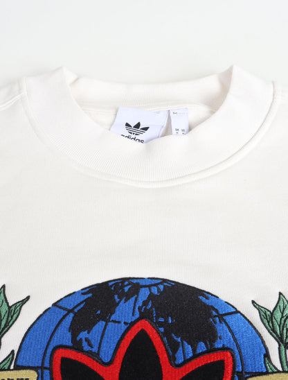 Adidas Olympic Crew - White Denim Exchange