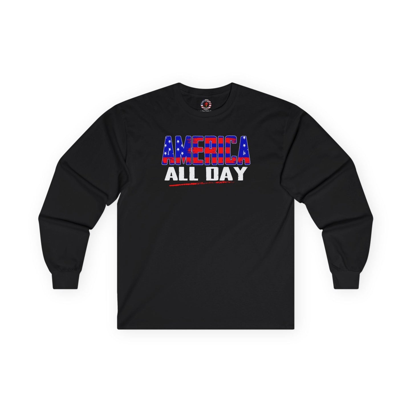 America All Day Long Sleeve Tee The Devil's Pickle