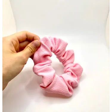 Mini Light Pink Liverpool Scrunchie Enchanted Scrunch