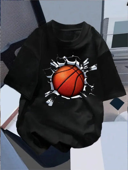 3D Football Streetwear T-Shirt FitiqueFit