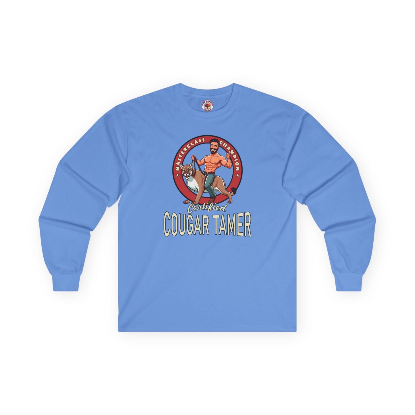 Certified Cougar Tamer Long Sleeve Tee The Devil's Pickle