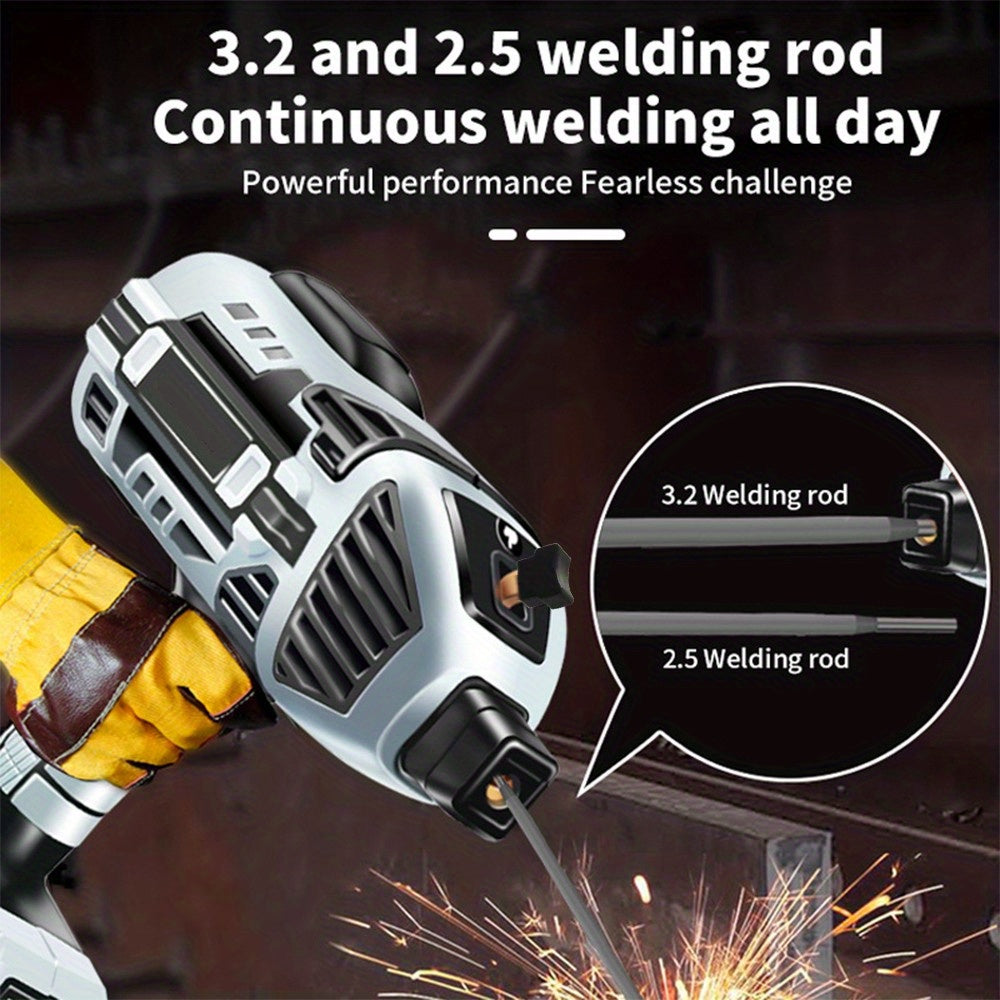 4600W High-Efficiency Semi-Automatic Welding Machine - 110V Handheld Arc Welder, with Digital Intelligent Current Thrust, Fits 2.5mm Electrodes, Portable Welder for Professional Use NovaCart