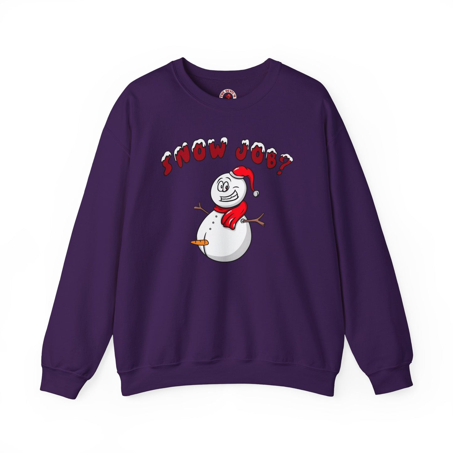 Snow Job Crewneck Sweatshirt The Devil's Pickle