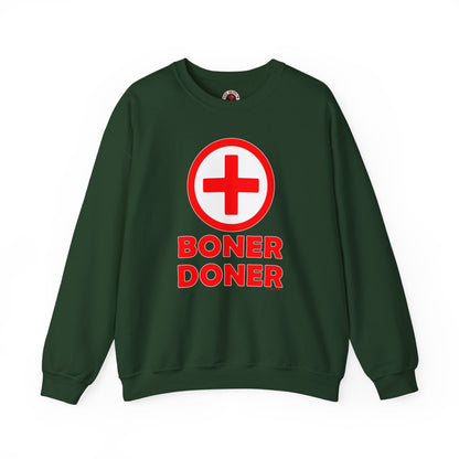 Boner Doner Crewneck Sweatshirt The Devil's Pickle