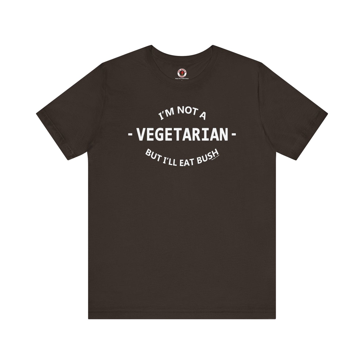 I'm Not A Vegetarian T-Shirt The Devil's Pickle