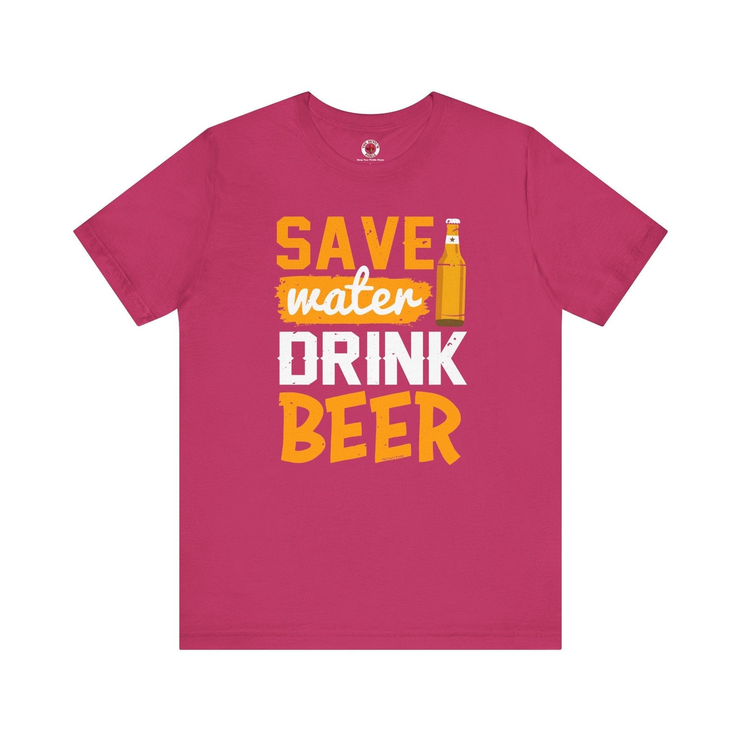 Save Water Drink Beer T-Shirt The Devil's Pickle
