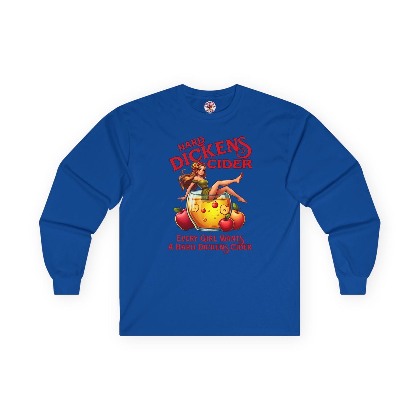 Hard Dickens Cider Long Sleeve Tee The Devil's Pickle