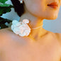 Chiffon Petals Rosette Tie necklace Shop Style & More | Fresh Looks, Everyday Deals & Free Shipping