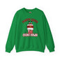Santa Loves Going Down Crewneck Sweatshirt The Devil's Pickle